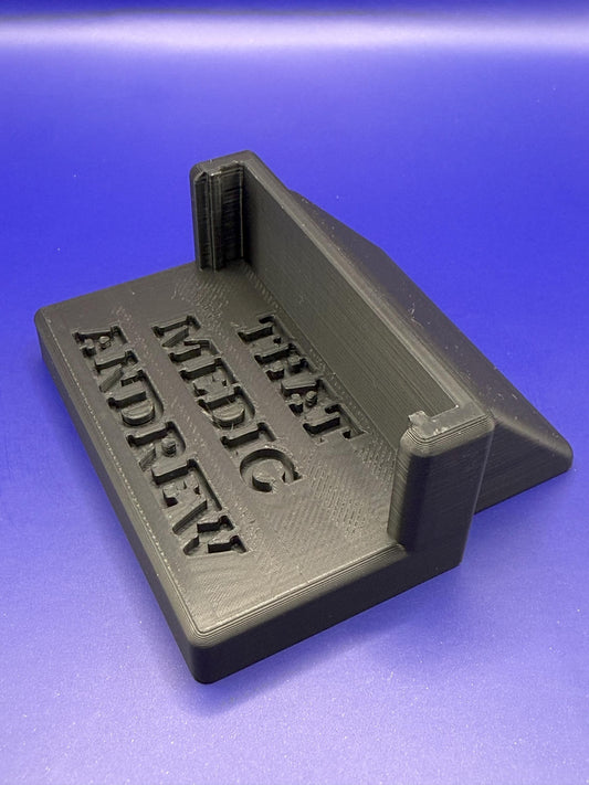 Yaesu FT5D Desk Stand / Mount with CUSTOMIZABLE CALL SIGN