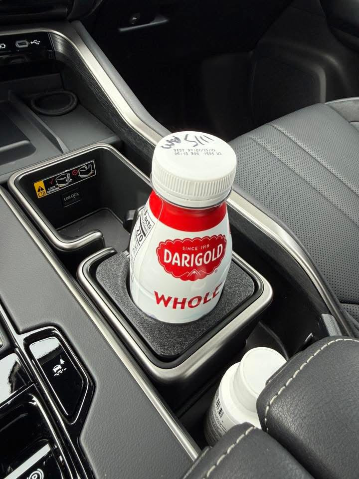 2024-2026 Lexus TX Cup Holder Insert for Beverage Cans (2) | Custom Fit