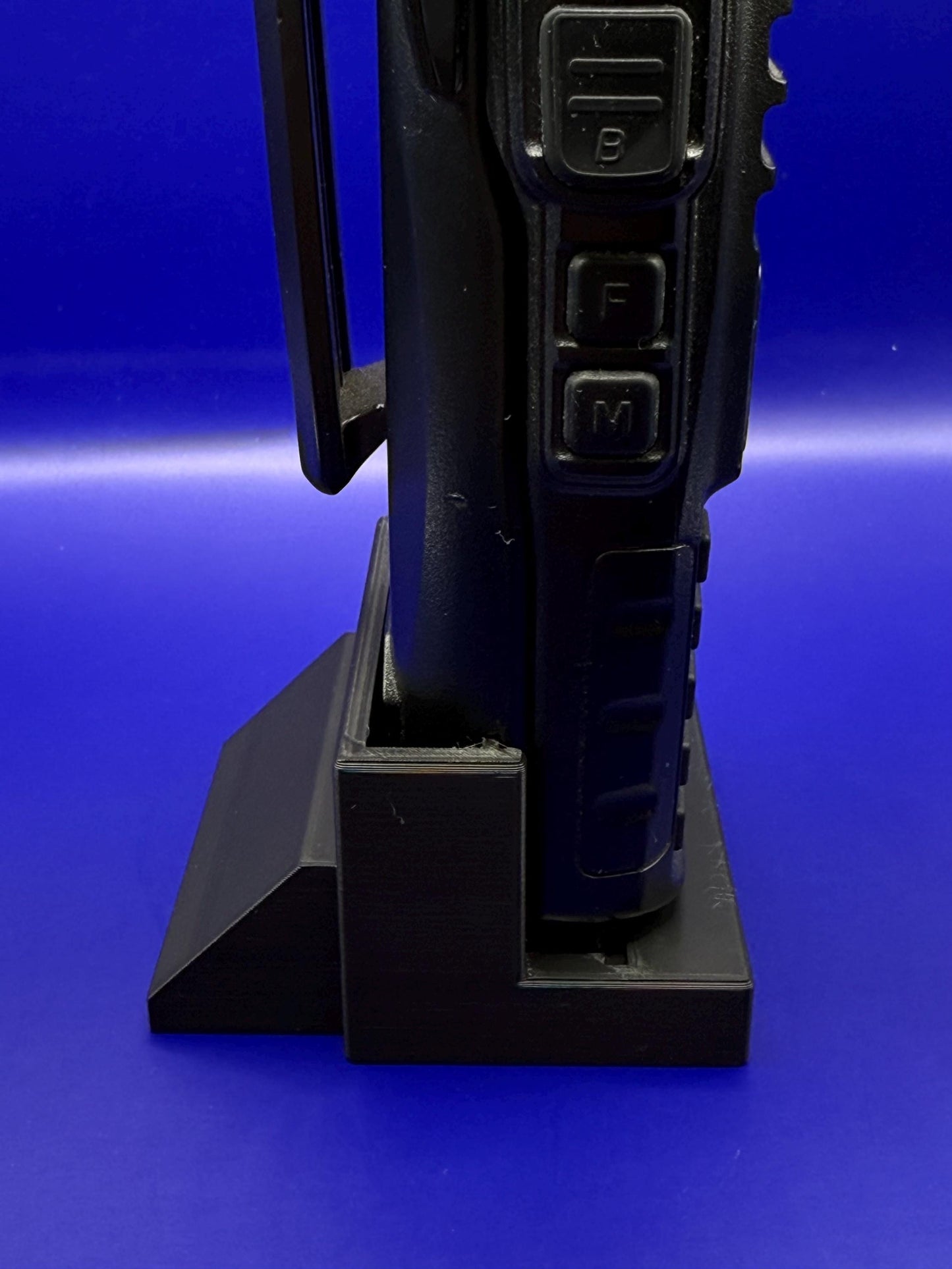 Baofeng UV-82 Series Desk Stand / Mount with Customizable Call Sign