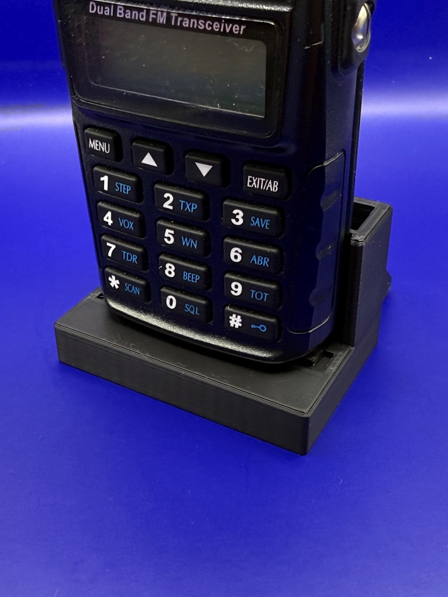 Baofeng UV-82 Series Desk Stand / Mount with Customizable Call Sign