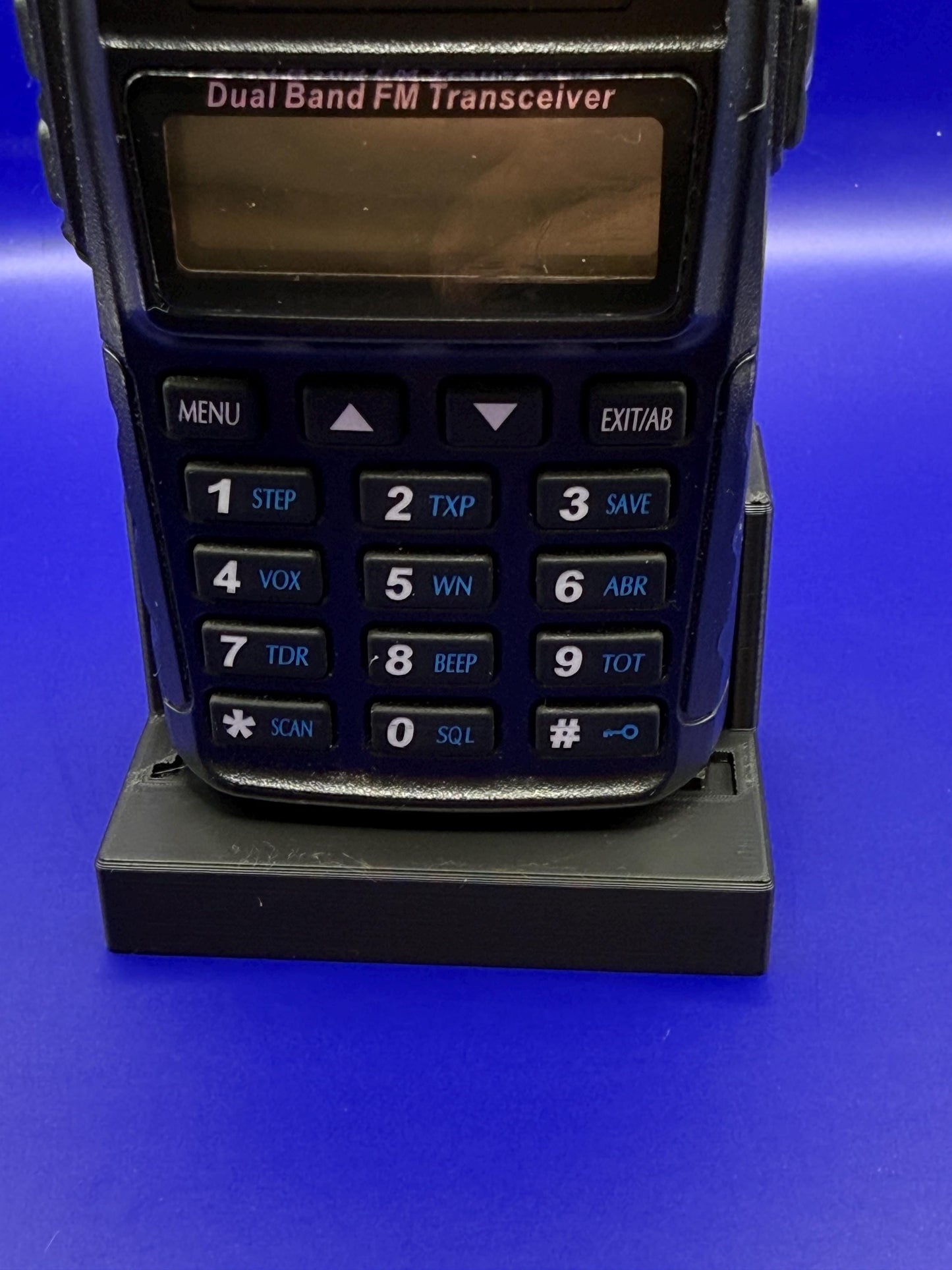 Baofeng UV-82 Series Desk Stand / Mount with Customizable Call Sign