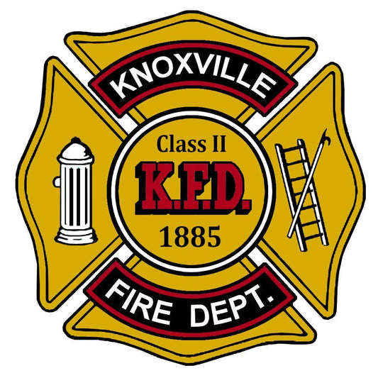 Knoxville Fire Department Patch for Laser Engraving, Woodworking, 3D Printing, CNC Router, etc.