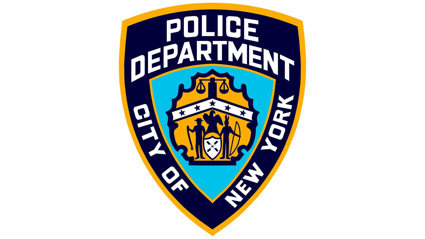 New York Police Department, NYPD Patch for Laser Engraving, Woodworking, 3D Printing, CNC Router, etc.