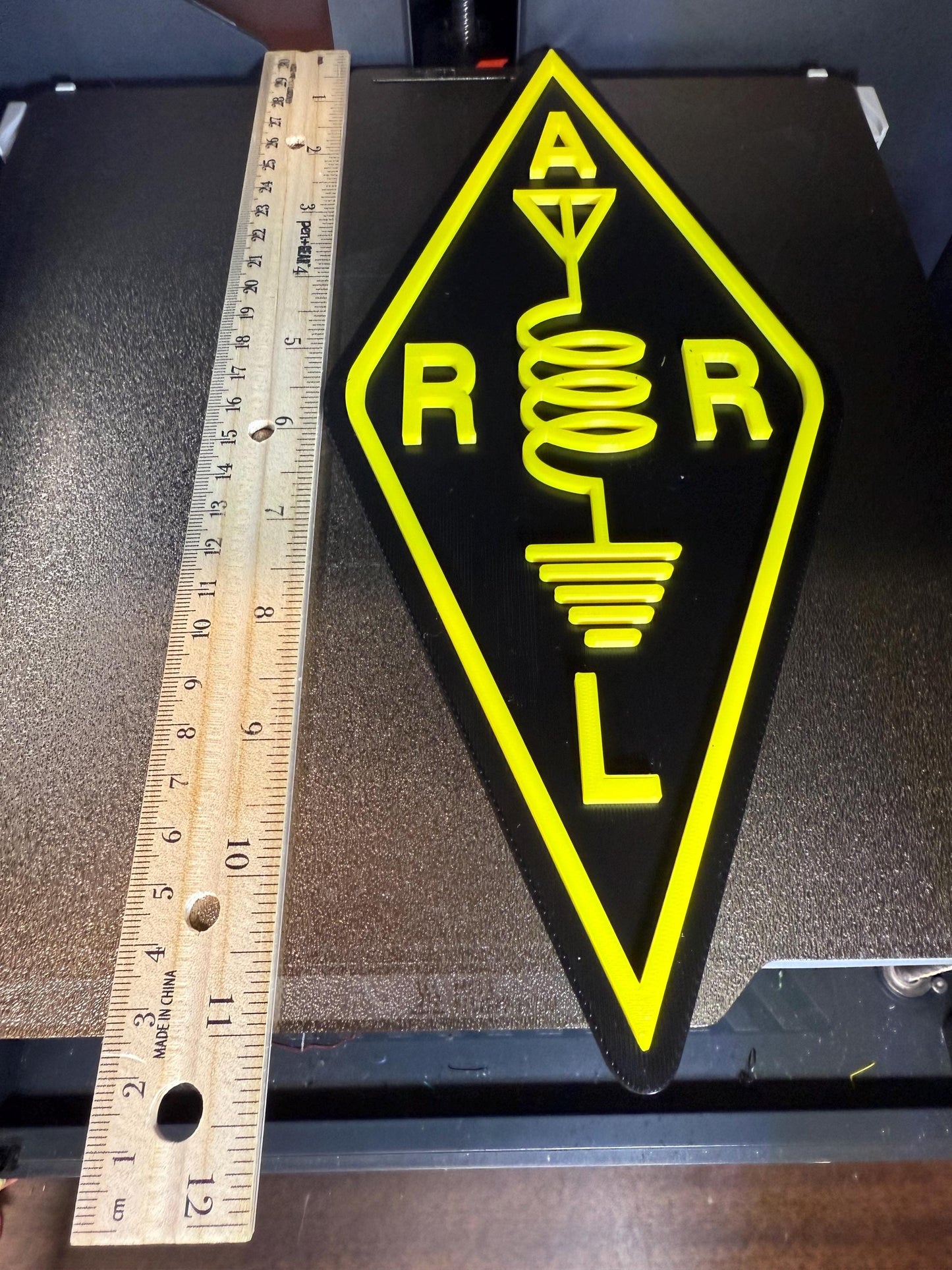 ARRL Ham Radio Wall Plaque, Amateur Radio Relay League Sign