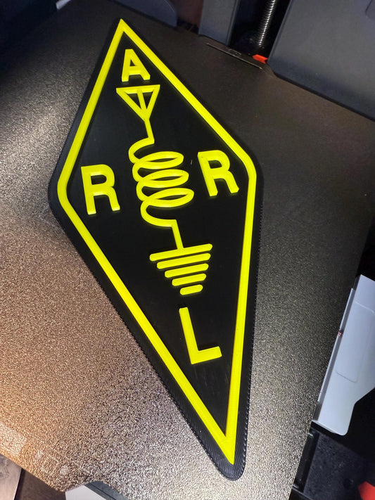 ARRL Ham Radio Wall Plaque, Amateur Radio Relay League Sign