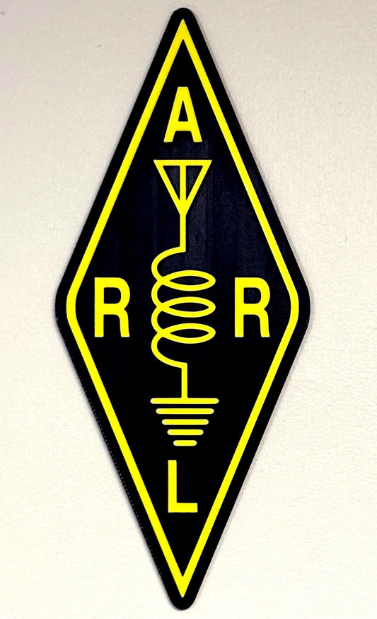 ARRL Ham Radio Wall Plaque, Amateur Radio Relay League Sign