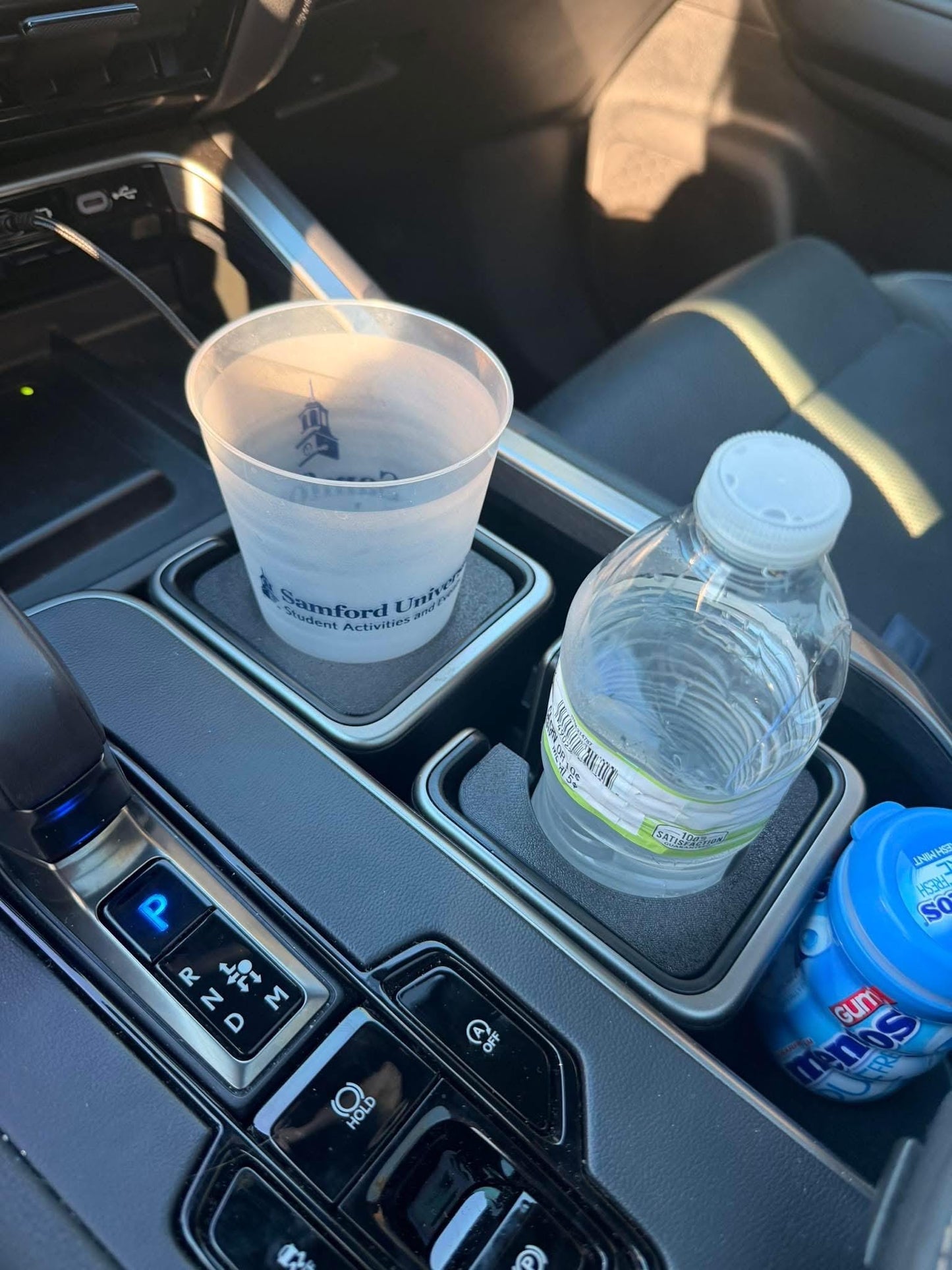 2024-2026 Lexus TX Cup Holder Insert for Beverage Cans (2) | Custom Fit